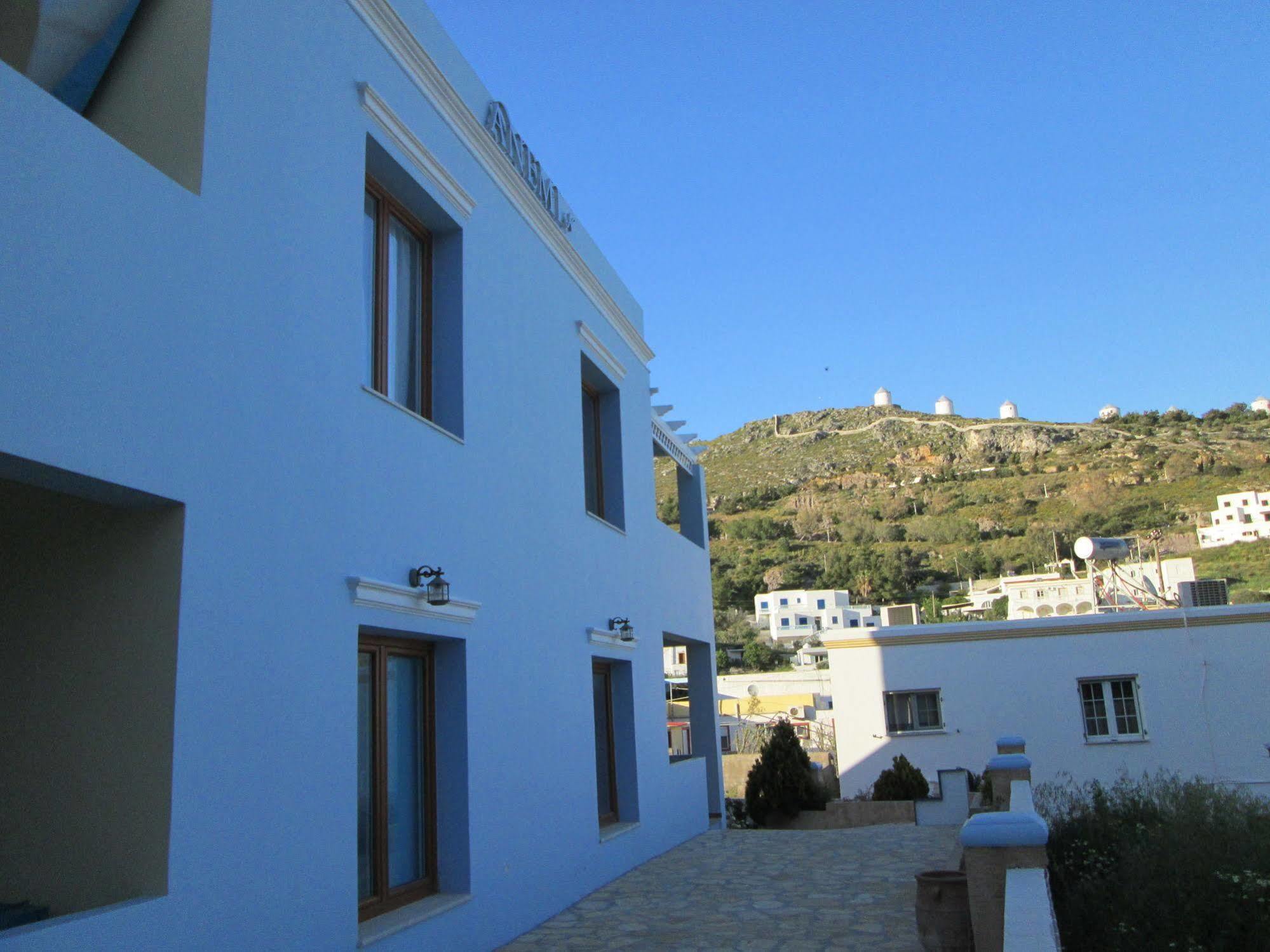 Anemi Leros Apartments Panteli Exteriör bild