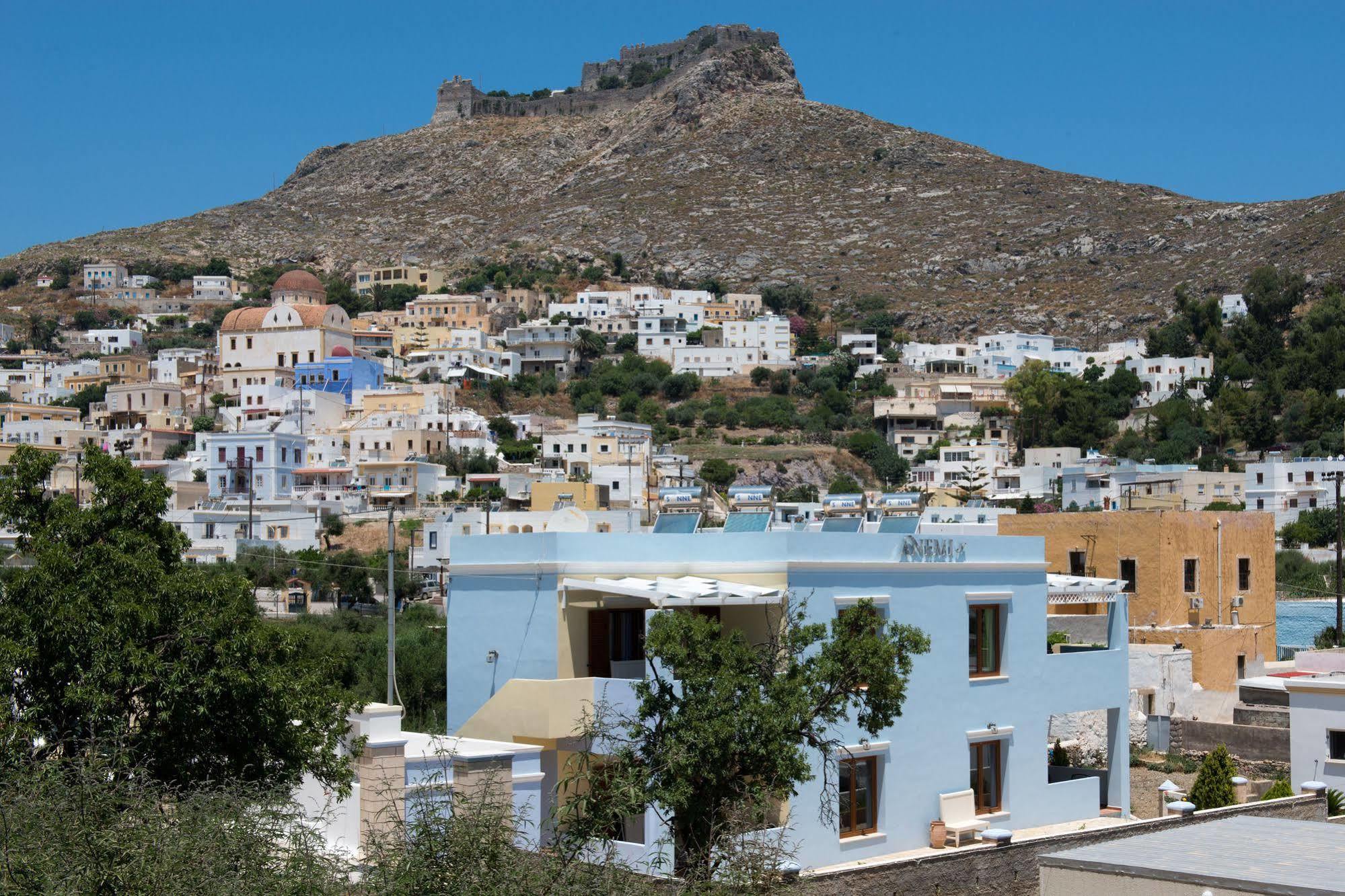 Anemi Leros Apartments Panteli Exteriör bild